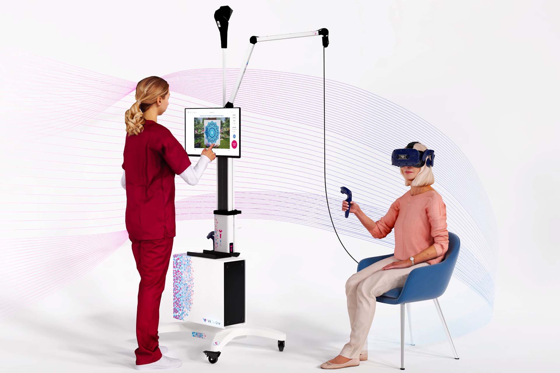 VR TierOne in the eyes of the patient and medical staff